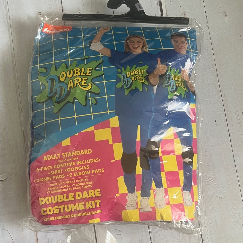 Nickelodeon Double Dare Costume Kit - Blue and Yellow